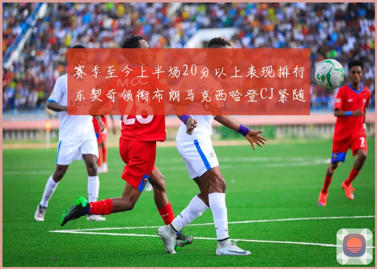 赛季至今上半场20分以上表现排行东契奇领衔布朗马克西哈登CJ紧随其后