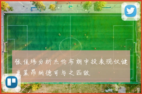 张佳玮分析杰伦布朗中投表现仅健康莱昂纳德可与之匹敌